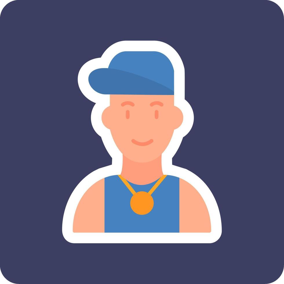 Hip Hop Man Vector Icon