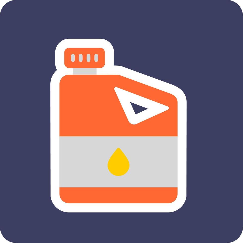 Engine Oil Vector Icon