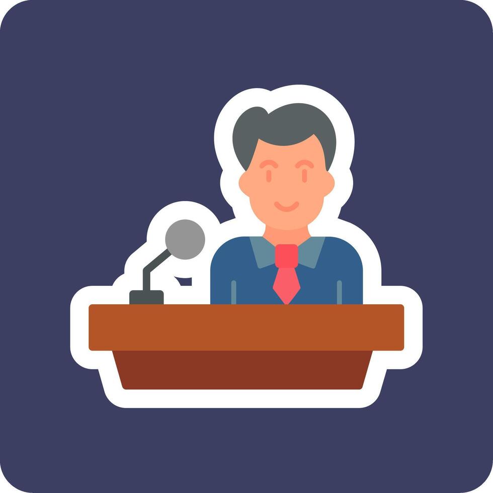 Lecture Vector Icon