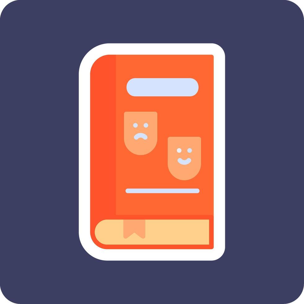 Comic Book Vector Icon
