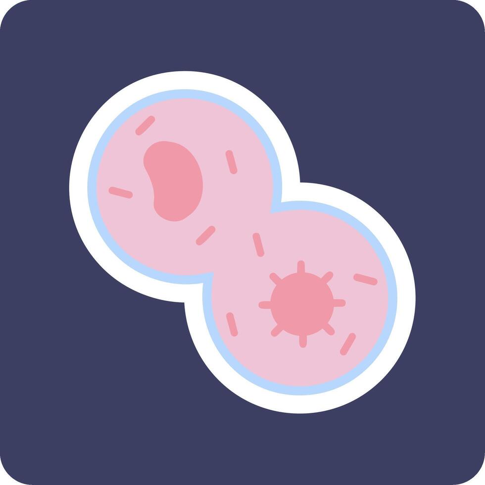 mitosis vector icono