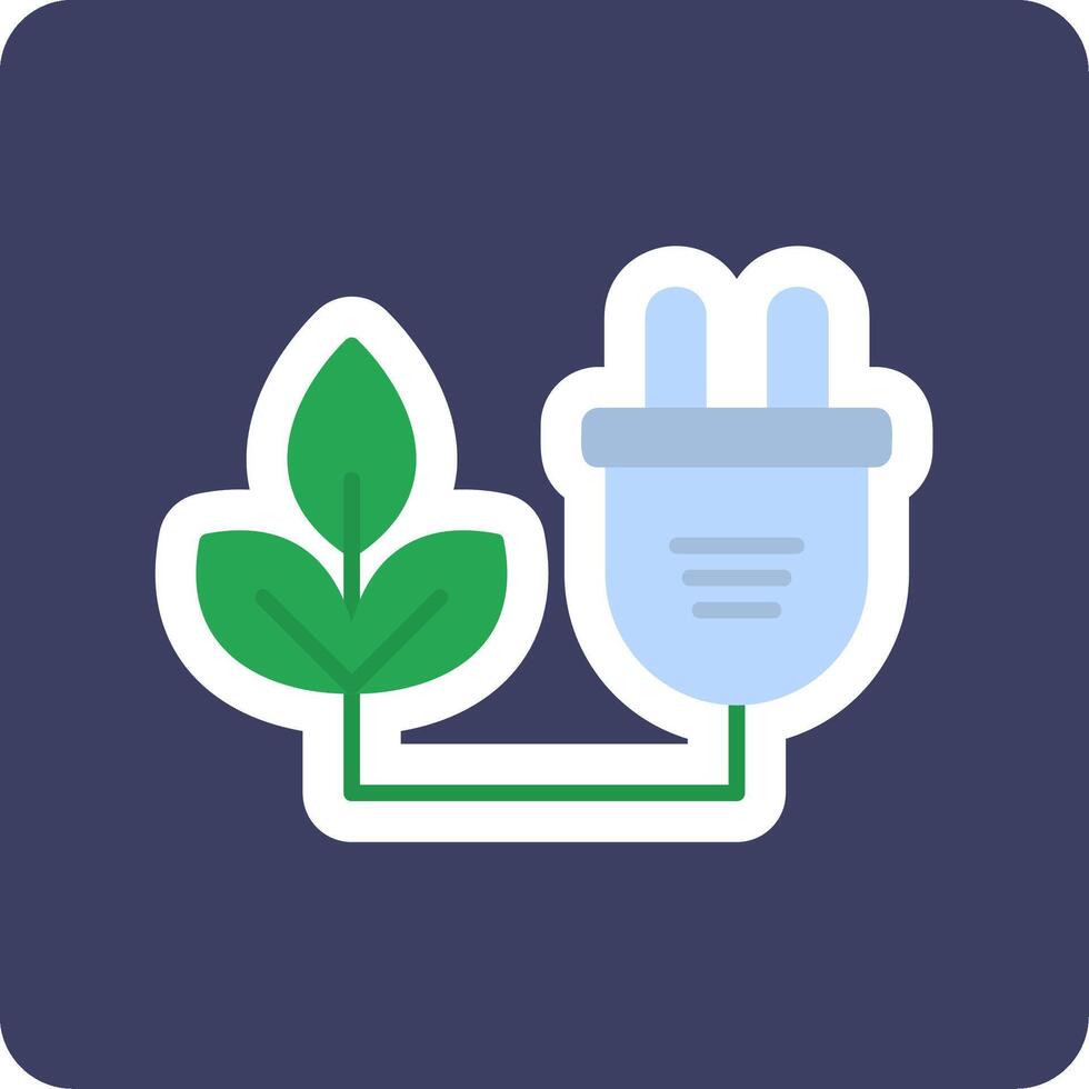 Biomass Vector Icon