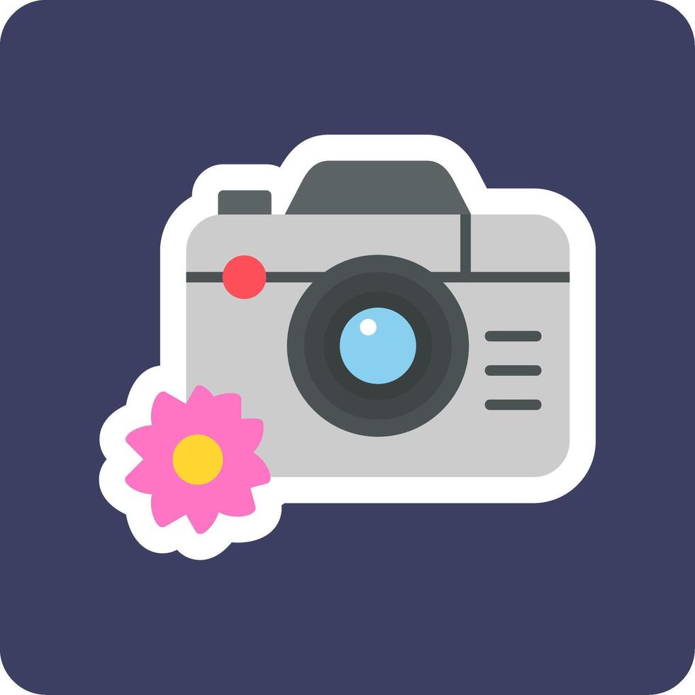 Photo Camera Vector Icon