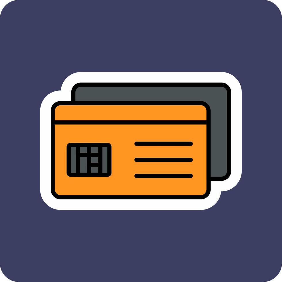 Credit Card Vector Icon