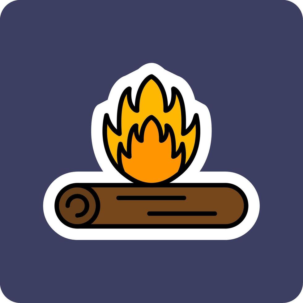 Bonfire Vector Icon