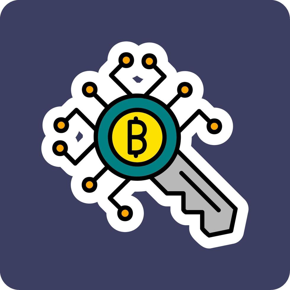 Encryption Key Vector Icon 38918347 Vector Art at Vecteezy