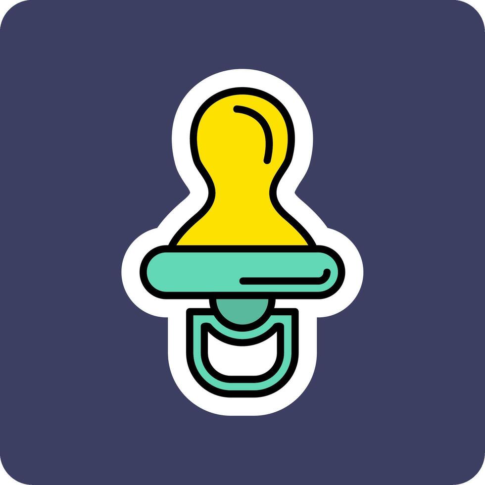 Pacifier Vector Icon