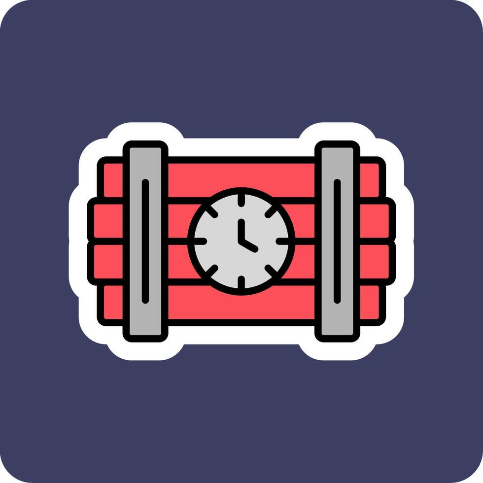 Time Bomb Vector Icon