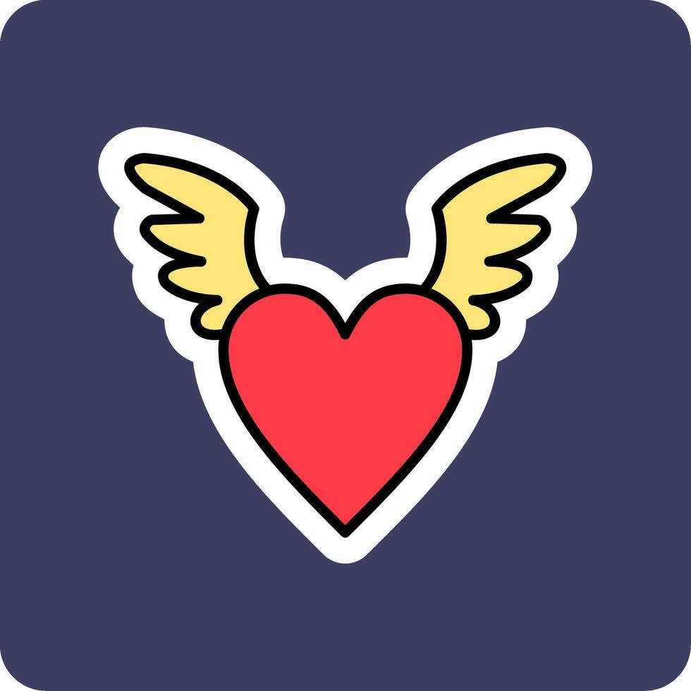 icono de vector de corazón