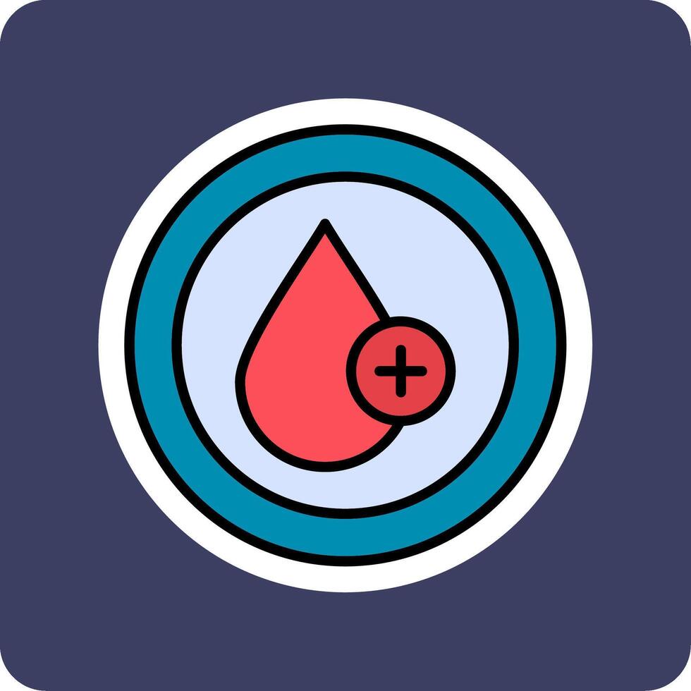 Blood Drop Vector Icon