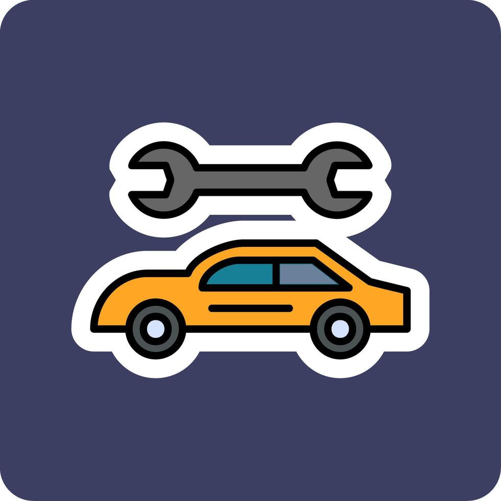 Car Repair Vector Icon