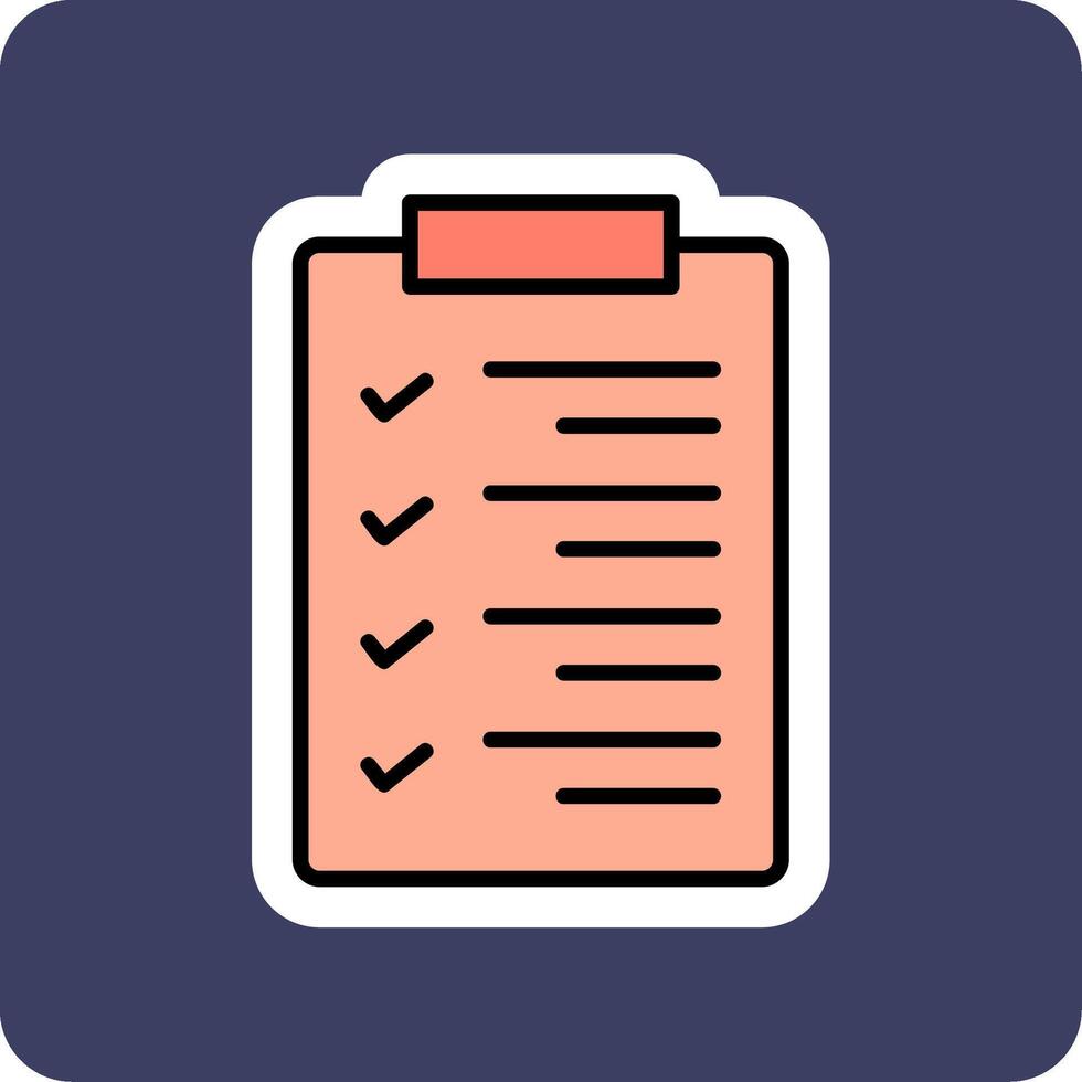 Clipboard Vector Icon