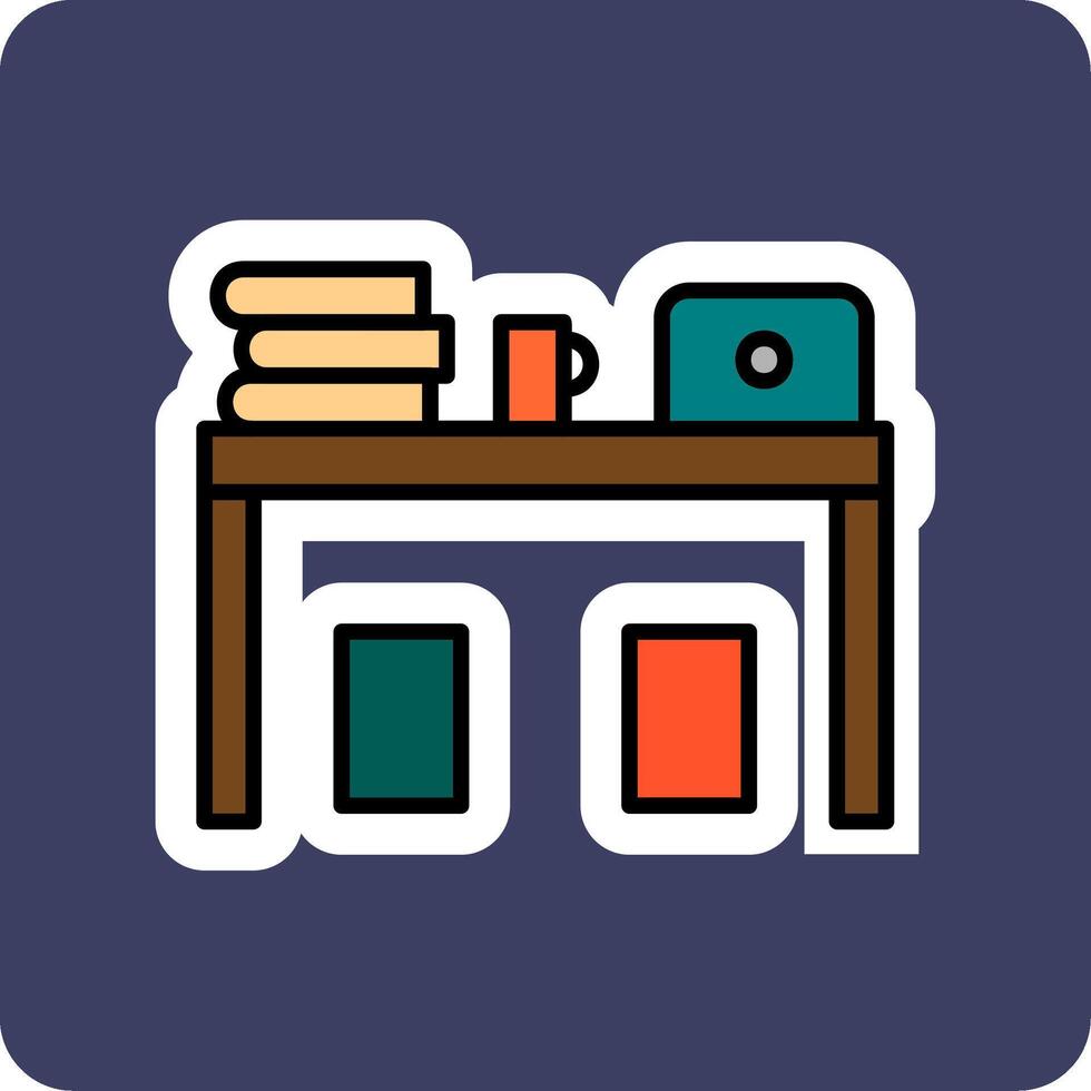 Desk Vector Icon