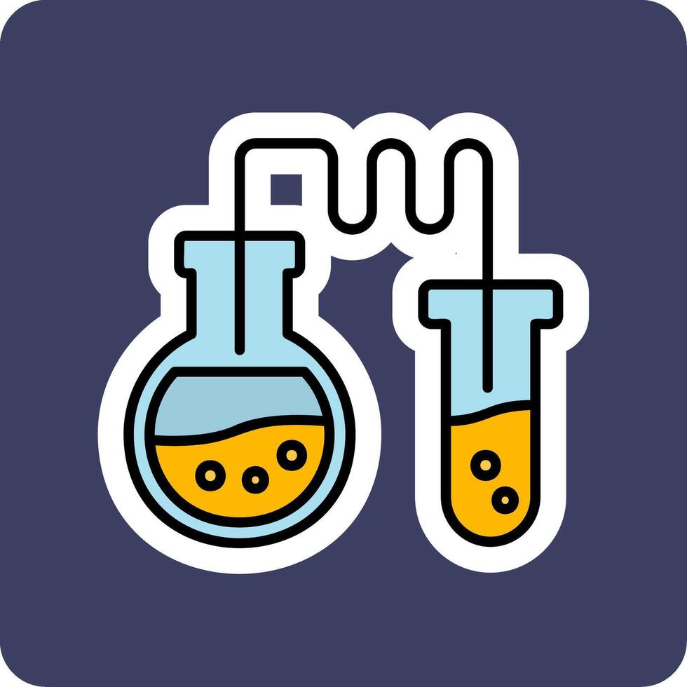 icono de vector de química