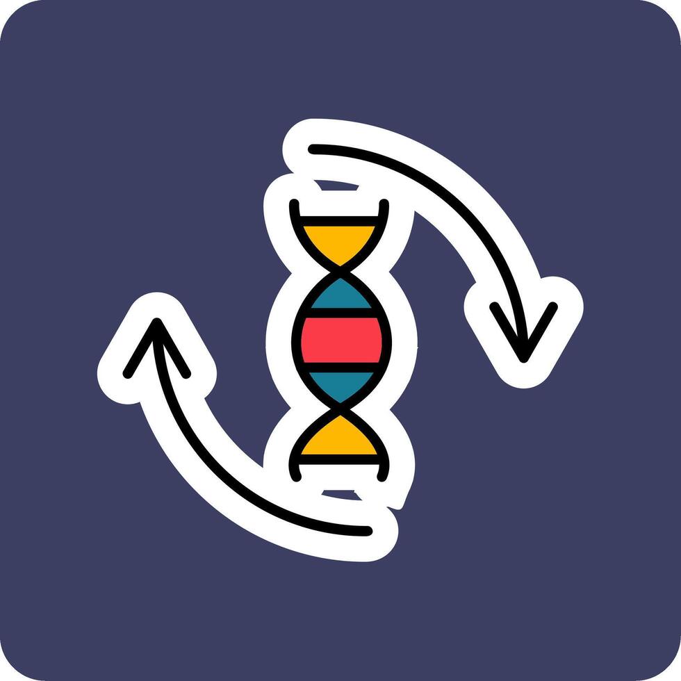 Dna Vector Icon