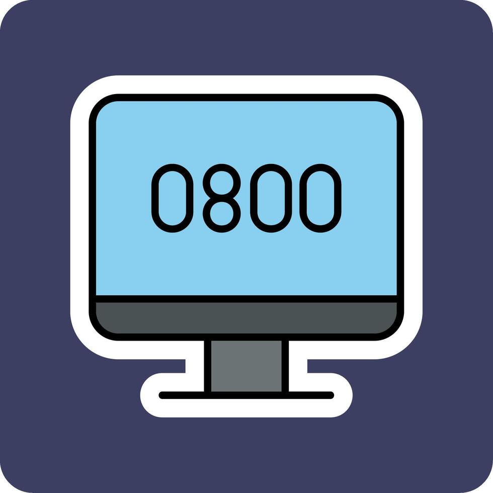 Help Line Vector Icon