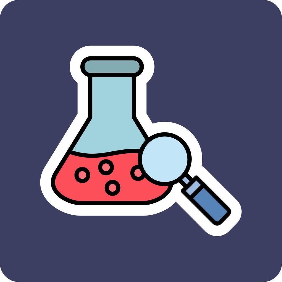 icono de vector de investigación