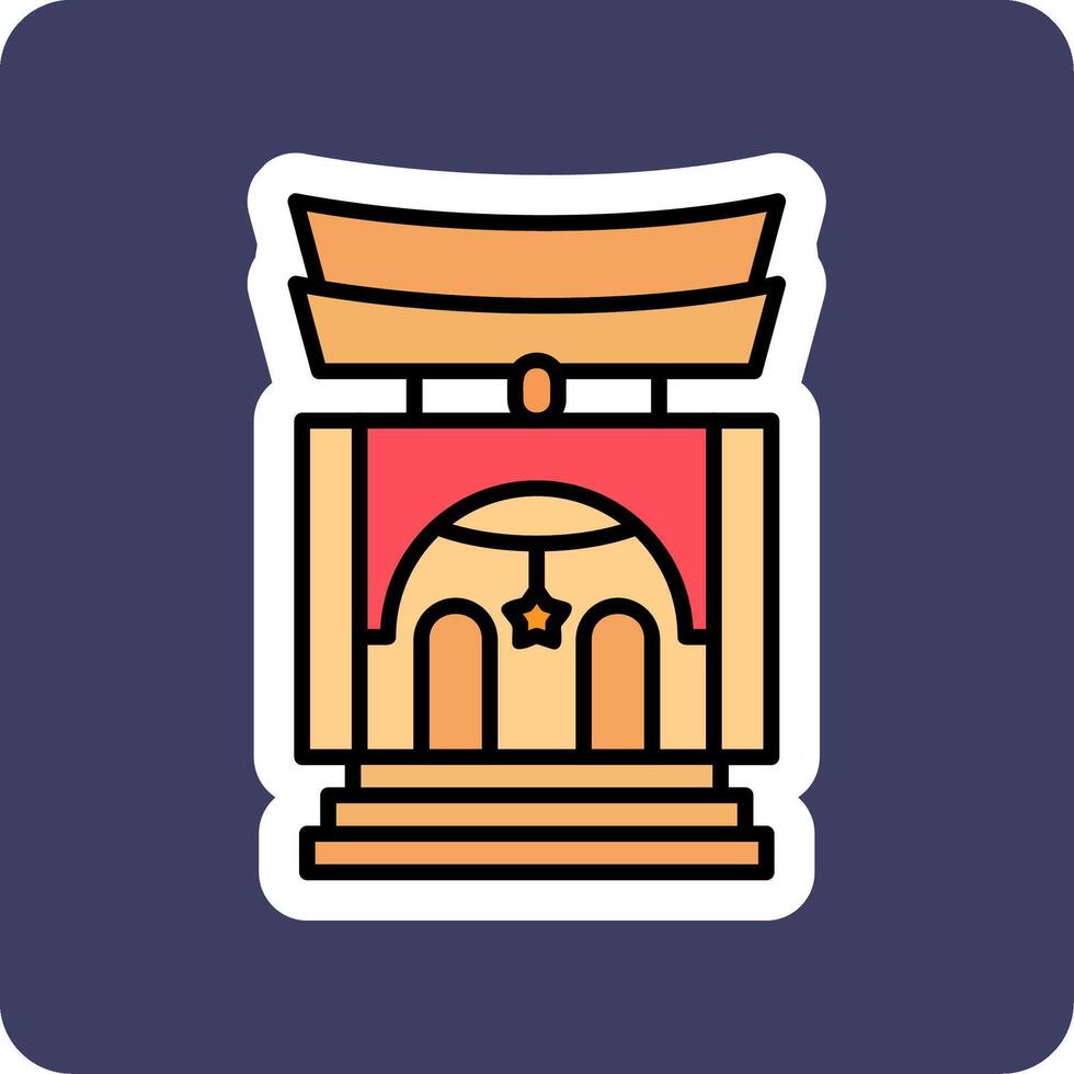 Shrine Vector Icon