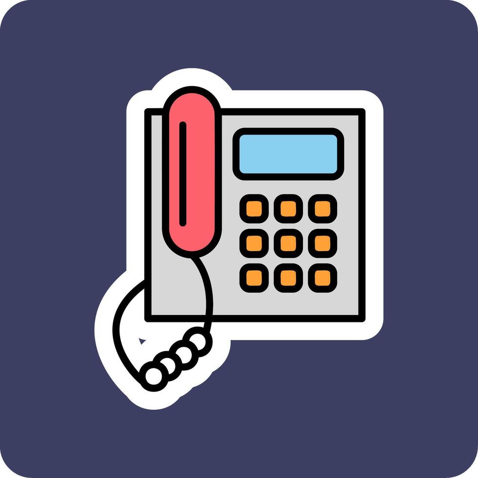 Telephone Vector Icon