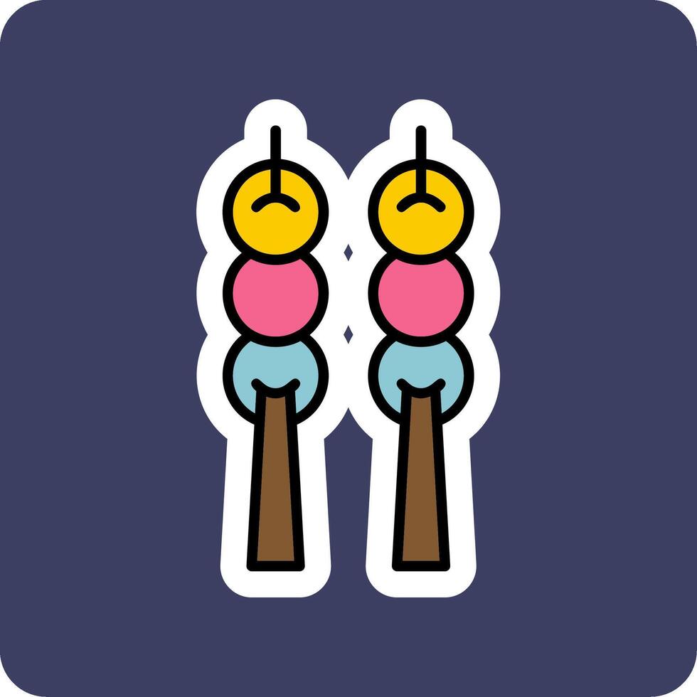 Dango Vector Icon