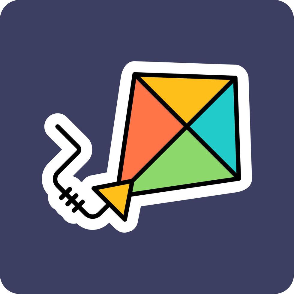 Kite Vector Icon