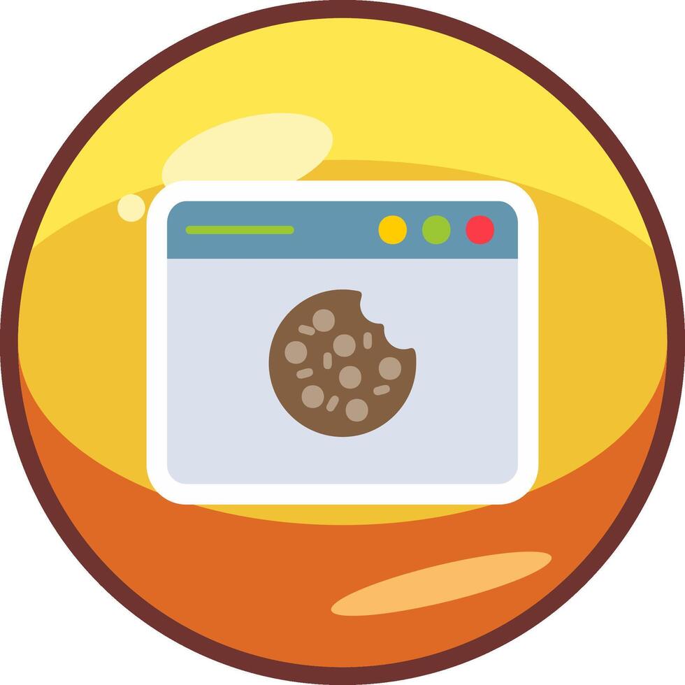 web galletas vector icono