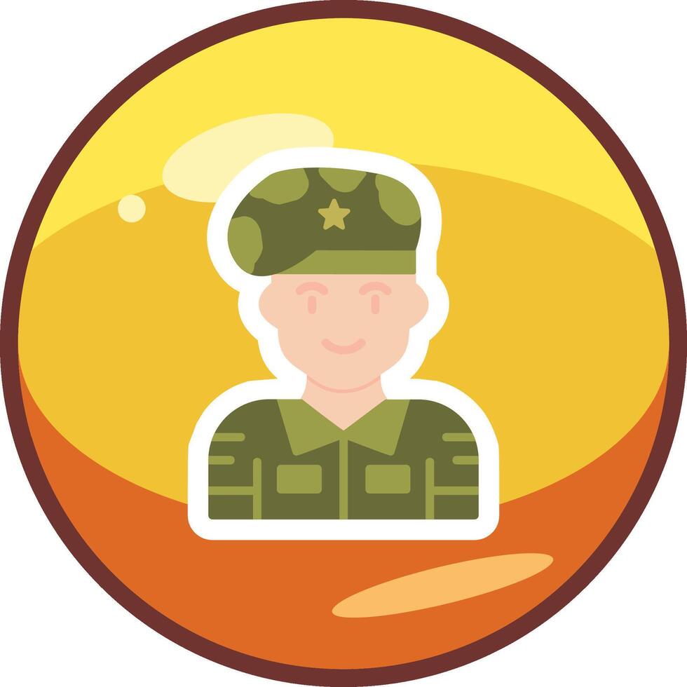 Soldier Vector Icon