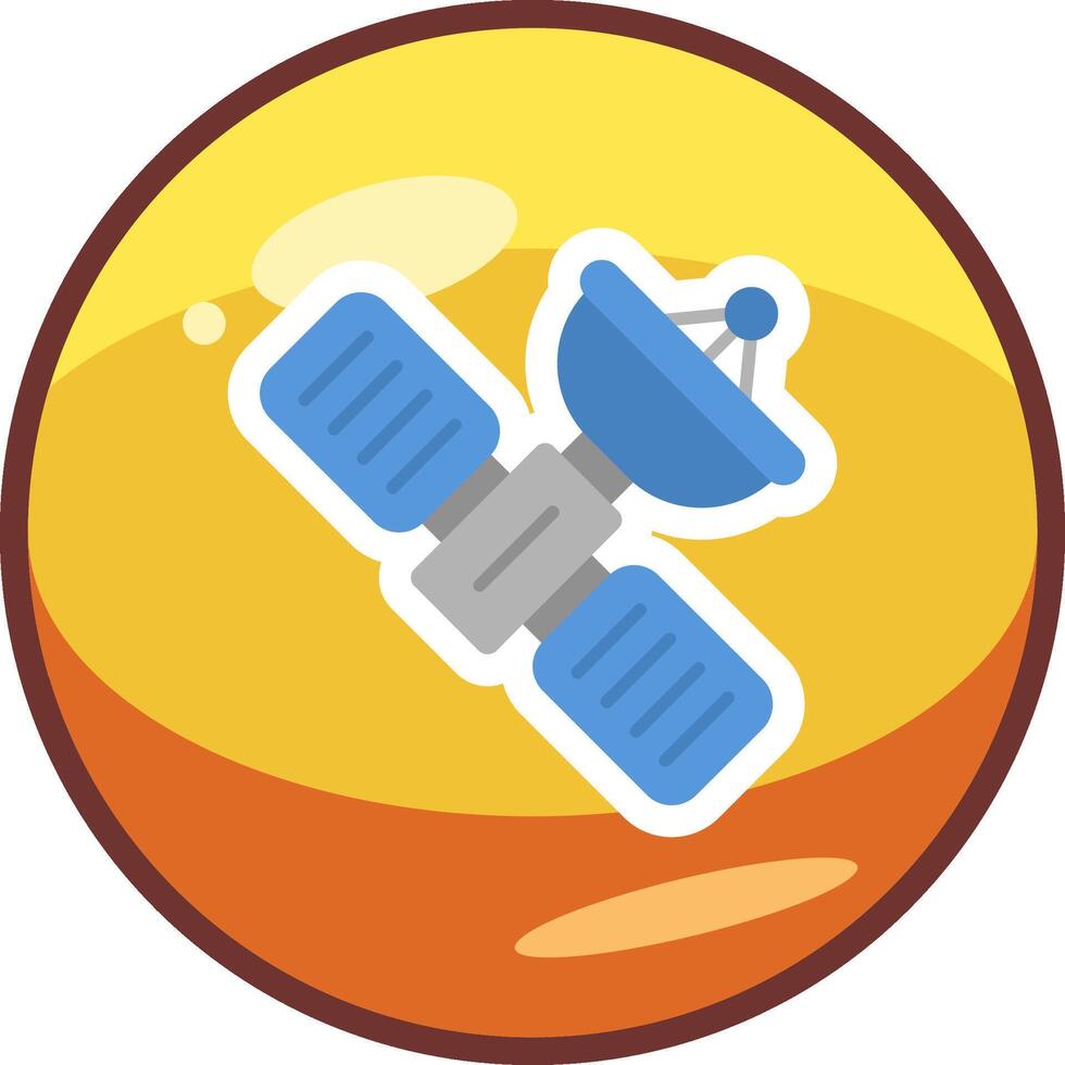 Satellite Vector Icon