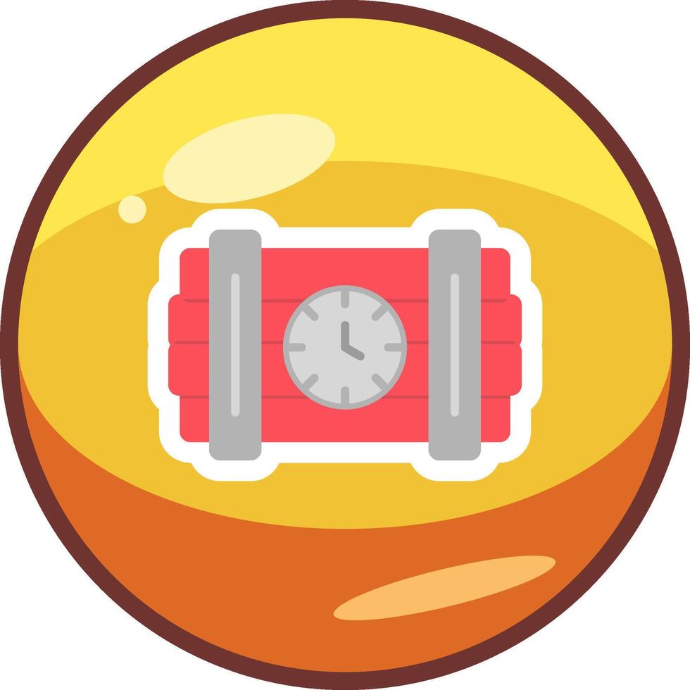 Time Bomb Vector Icon