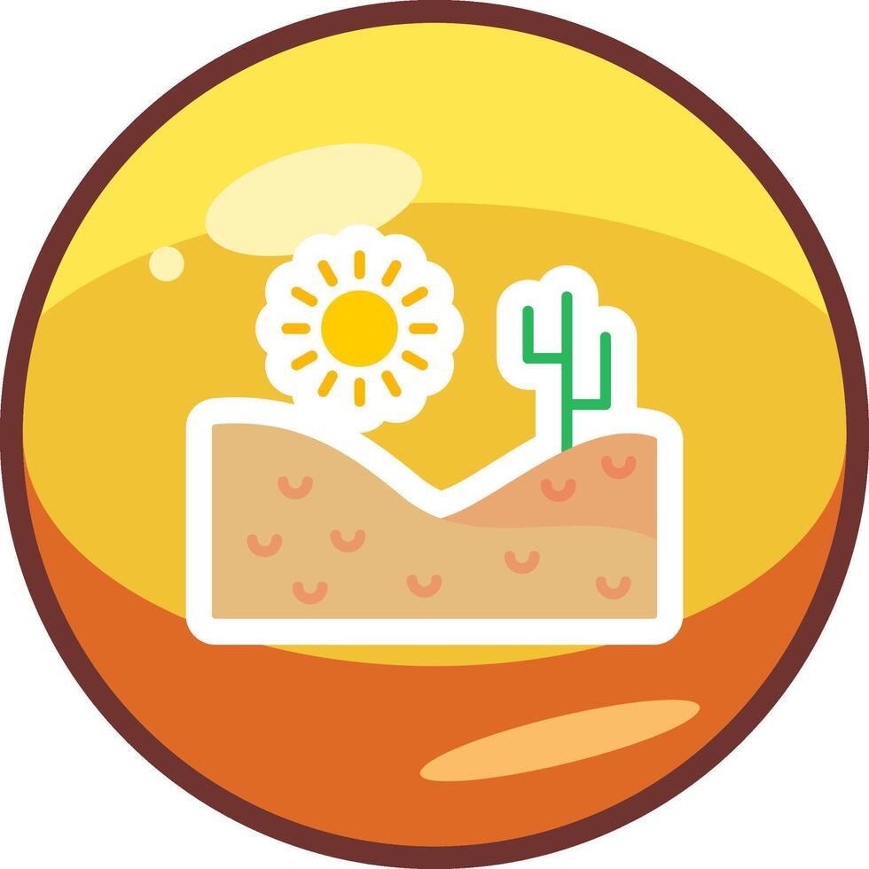 Desert Vector Icon