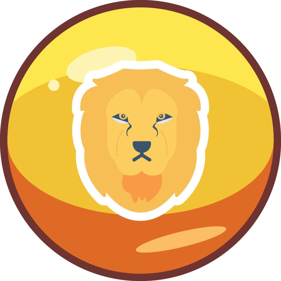 Lion Vector Icon