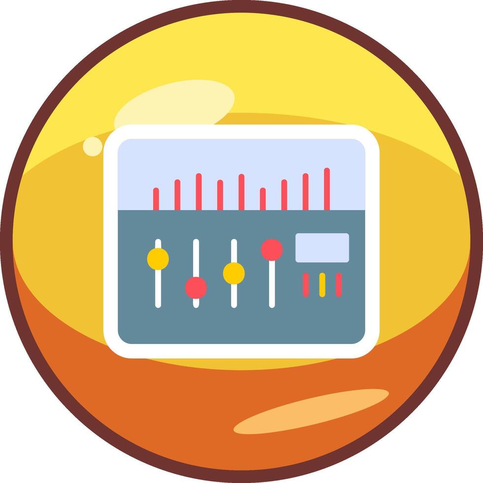 Sound Mixer Vector Icon