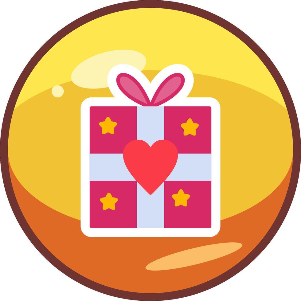 icono de vector de regalo