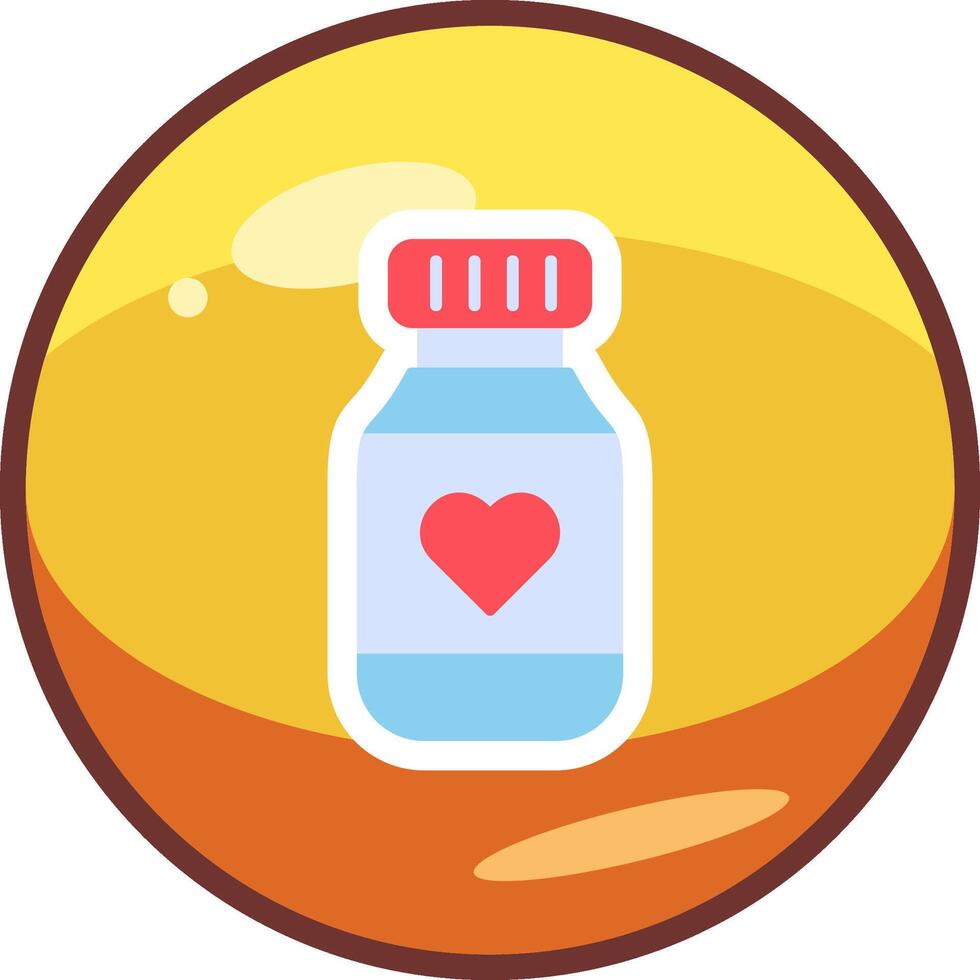 vitamina vector icono