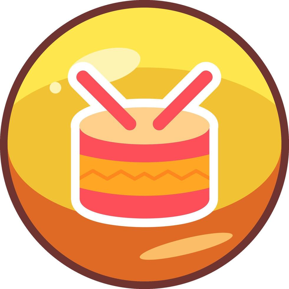 Drum Vector Icon