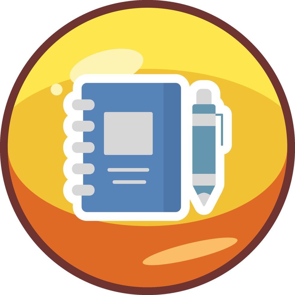 Sketchbook Vector Icon
