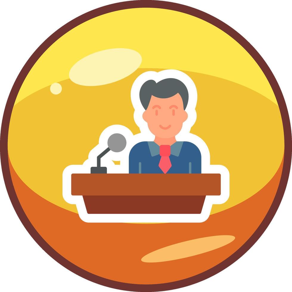 Lecture Vector Icon