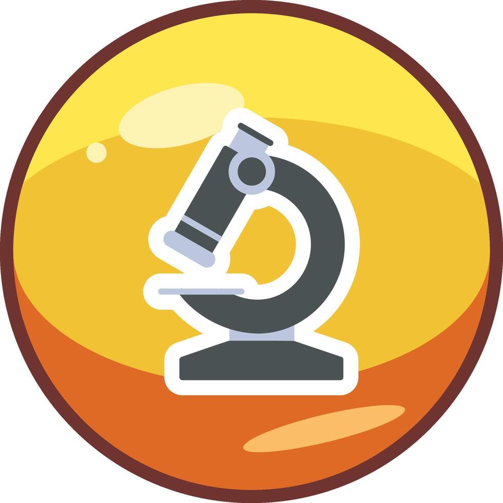 Microscope Vector Icon