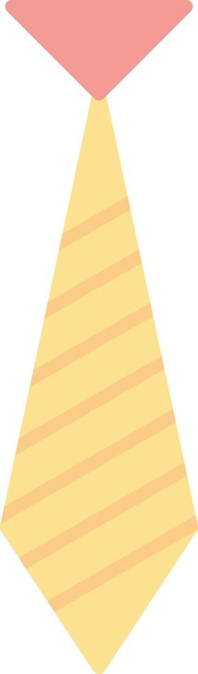 Tie Flat Light Icon vector