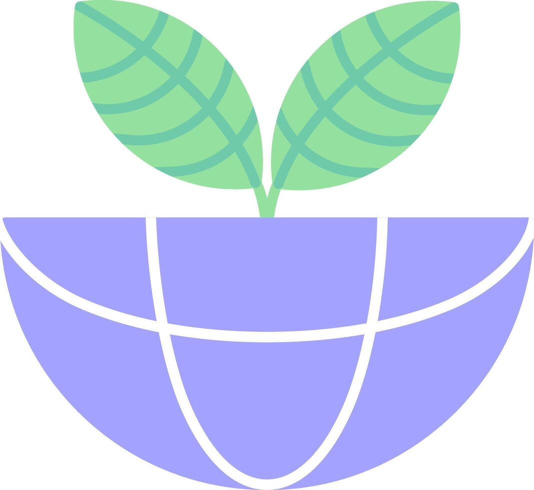 Ecosystem Flat Light Icon vector
