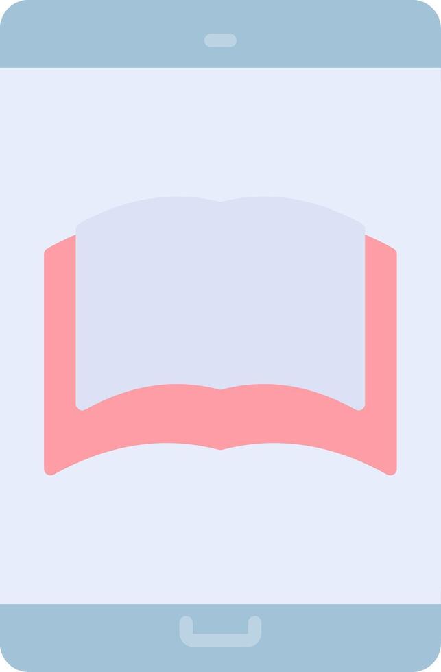 Education App Flat Light Icon vector