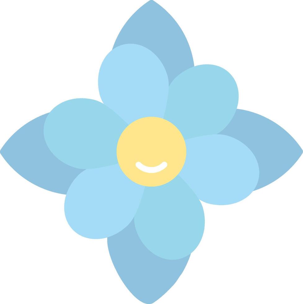 Carnation Flat Light Icon vector
