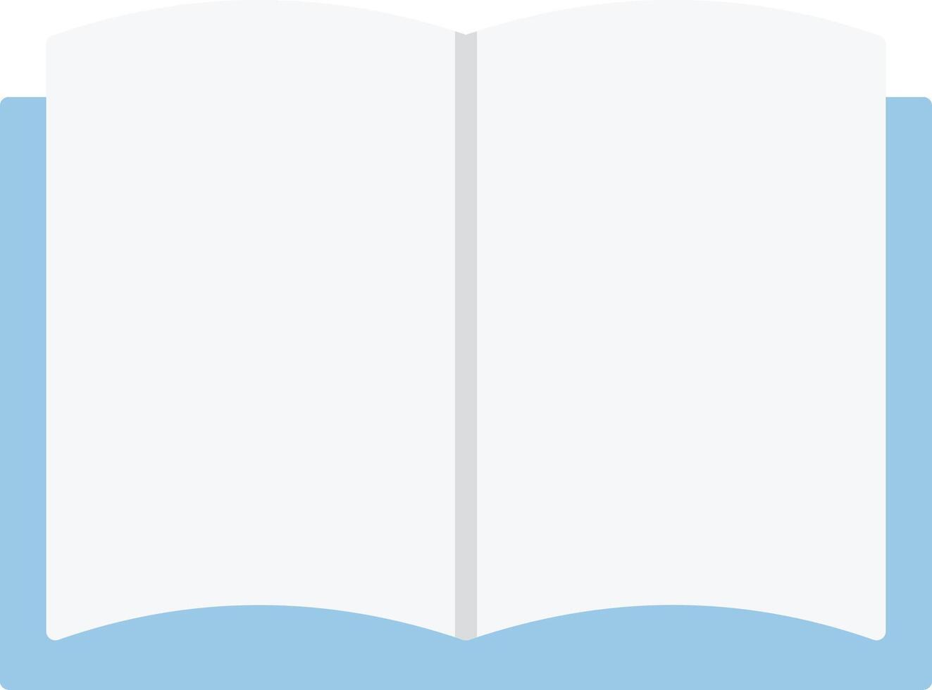 Arte libro plano ligero icono vector