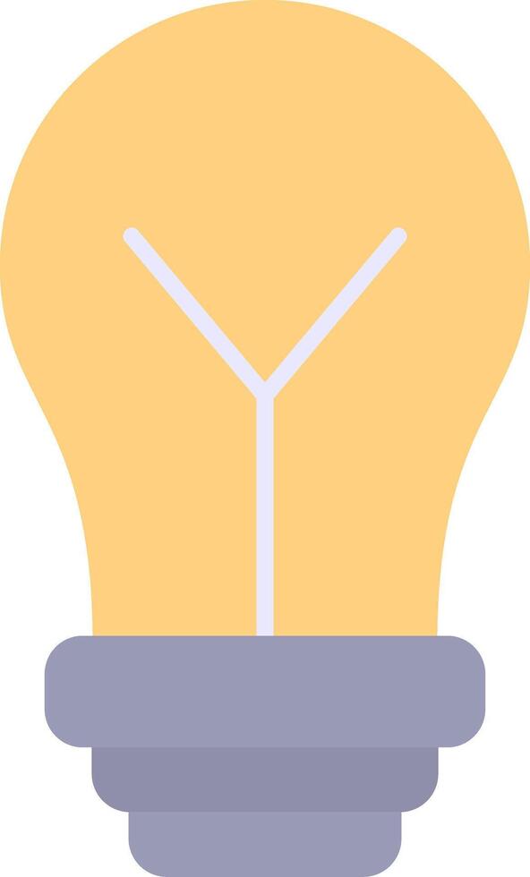 Creative Flat Light Icon vector