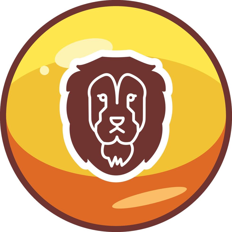 Lion Vector Icon