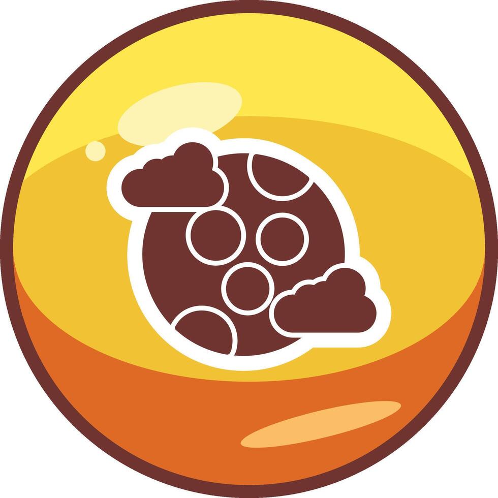 Full Moon Vector Icon