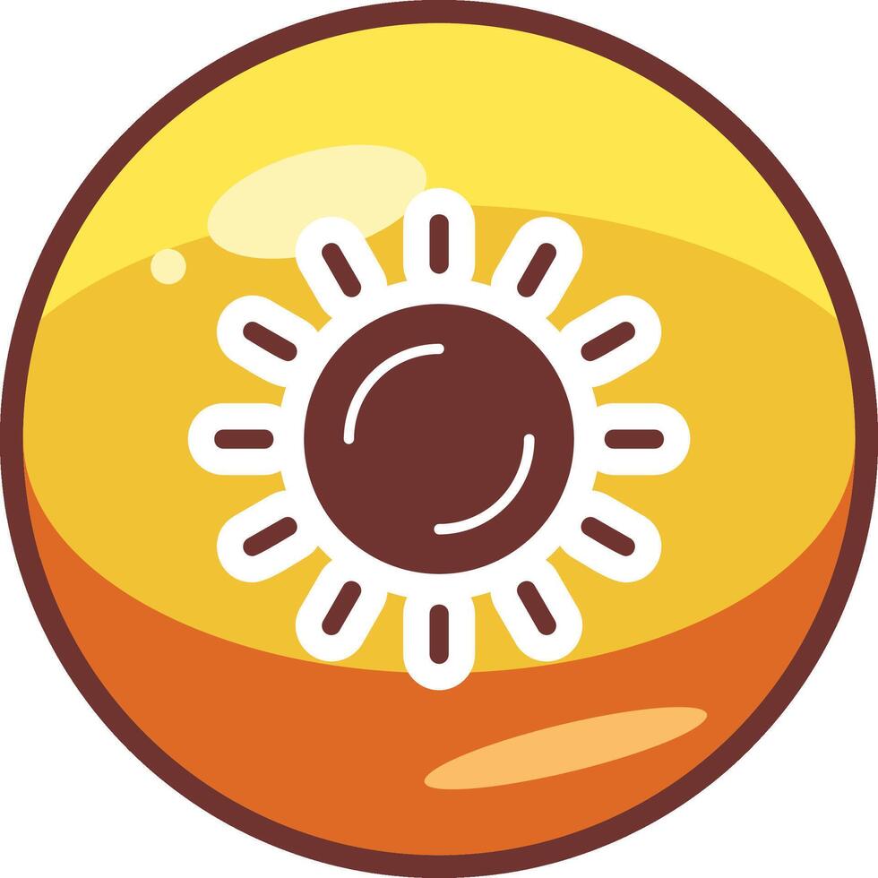 Sun Vector Icon