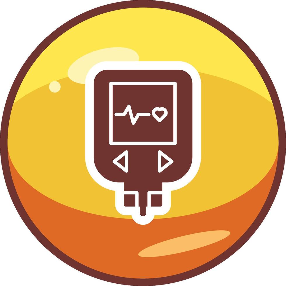 Glucometer Vector Icon