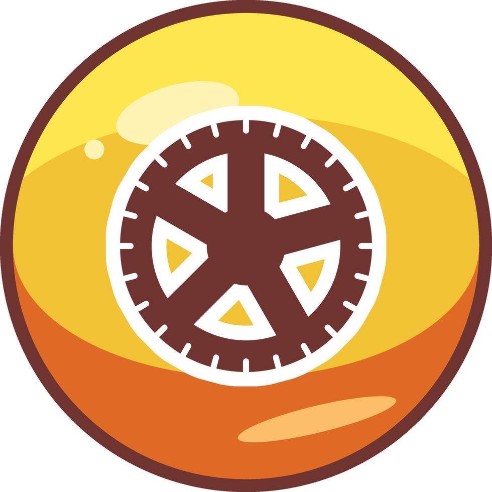 Tire Vector Icon