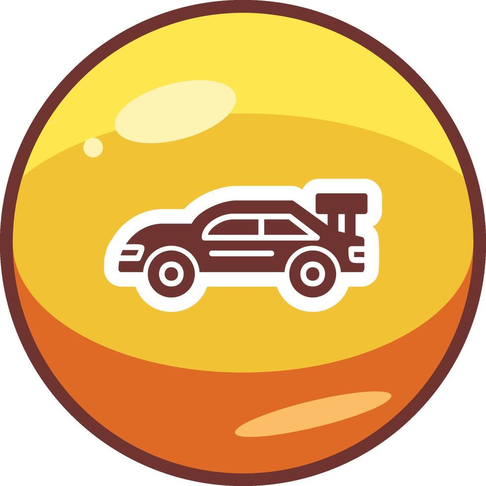 Race Car Vector Icon